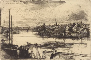 Old Chelsea, Whistler ablakán kívül (Battersea Reach)