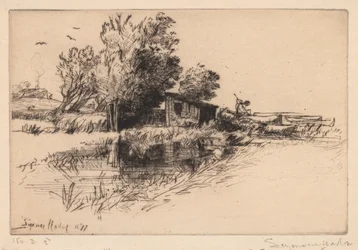 A kis csónakház, 1877.