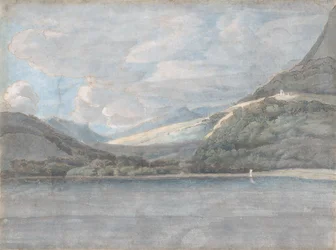Kilátás a Comói-tóra, 1781. augusztus 27.