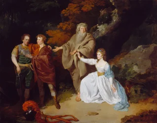 Jelenet Shakespeare vihar című művéből, 1787