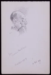 Arthur Rackham portréja