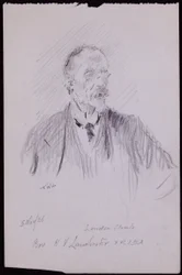 HV Lanchester portréja