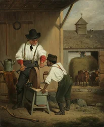 A kaszadaráló, 1856
