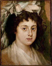 Feliciana portréja, 13 évesen (olaj, vászon, 1787 körül)