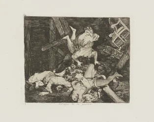 A háború pusztításai. (Ravages of War.), pl. 30. A háború katasztrófái című sorozatból