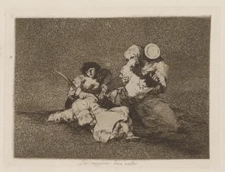 Las mugeres da valor (A nők bátorságot adnak), pl. 4 a The Disasters of War sorozatból