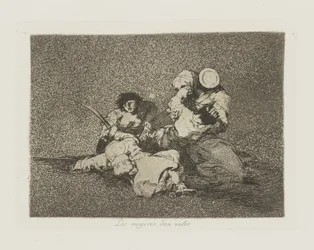 A nők értéket adnak. (A nők adnak bátorságot.), pl. 4 a The Disasters of War sorozatból