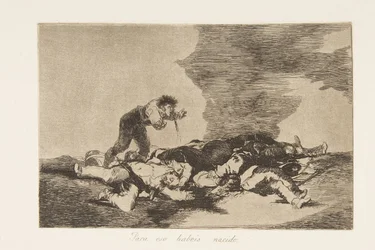 12. tábla a The Disasters of War Los Desastres de la Guerra-ból: This..., 1810, 1863. kiadás.