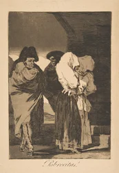 22. lemez Los Caprichosból: Szegény kislányok! Probrecitas!, 1799, posztumusz benyomás.