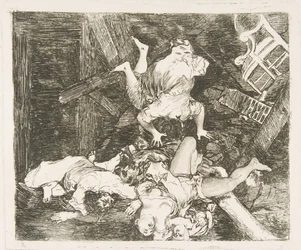 30. tábla a The Disasters of War Los Desastres de la Guerra: Ravages of War című filmből. Estr..., 1810.