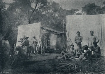 Guaranys táborlátogatás, 1895