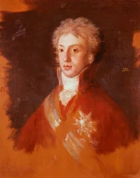 Luigi di Borbone-Parma portréja, Francisco de Goya (1746-1828), Tanulmány IV. Károly családjának