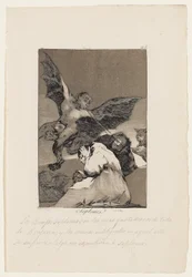 Soplones, Los Caprichos tányérja, 1799
