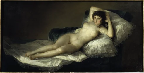 A meztelen Maja, 1798-1805 körül (olaj, vászon)