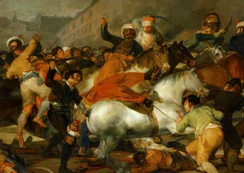 1808. május másodikán Madridban: a ... (festmény, vászon)