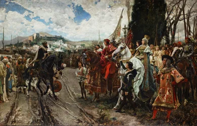 Granada megadása 1492-ben, 1882