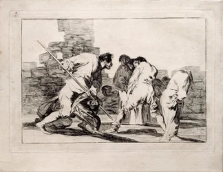 Kegyetlen bolondság a Los Disparates Follies sorozatból, 1815-1819
