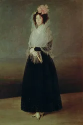 Carpio grófnőjének (1757-95), Solana márkinőjének portréja, 1793 körül