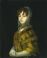 Senora Sabasa Garcia, 1806-1811 körül (olaj, vászon)