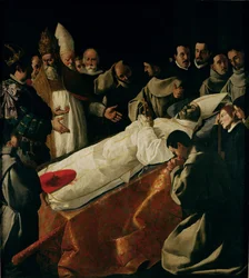 Szent Bonaventura testének kiállítása (1221-74) 1627 után