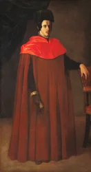 Spanyolul:  Retrato de un doctor en derecho vagy doctor de leyes Portrait of a Doctor of Law of Law