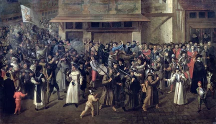 Szent Liga körmenet, 1590-93 körül