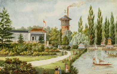 Szabadidőpark Párizson kívül, 1846