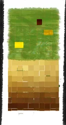 Genezis 3. napja: Növényzet, 2014, (digitális festészet)