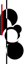 Treble Clef, 2016, (szitanyomat)