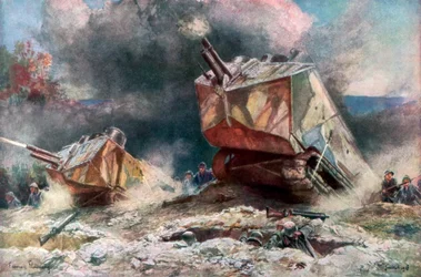 French Tank Assault, 1918. július, 1926