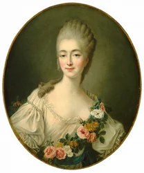 Jeanne Bécu, Barry grófnője, c. 17701774.