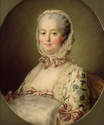 Pompadour márkiné (1721-64) portréja, 1763