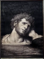 Victor Hugo (1802-1885) „A tenger munkásai” című regényét illusztráló tábla: Francois Nicolas Chifflart (1825-1901) rajza 1882 Párizs, Maison Victor Hugo