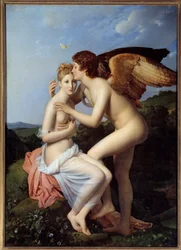 Psyché és Ámor, François Gérard (1770-1837) festménye, 1798, m. 1,86 x 1,32 m