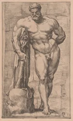 Farnese Hercules, elölnézet [2. tábla]