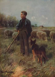Az ifjú pásztor, c1915