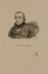 Louis Antoine Henri de Bourbon (1772-1804), Enghien hercege, a Conde-egyenruhában
