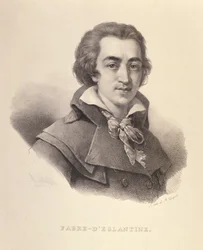 Fabre dEglantine (1750-94) portréja, 1825