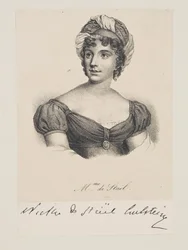 Madame de Staël portréja