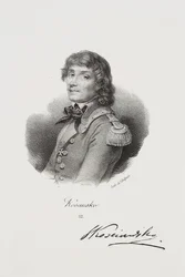 Tadeusz Kościuszko szabadságharcos portréja
