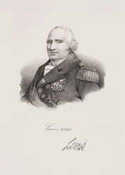 XVIII. Lajos király portréja