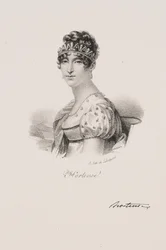 Hortense Eugénie Cécile de Beauharnais királyné portréja