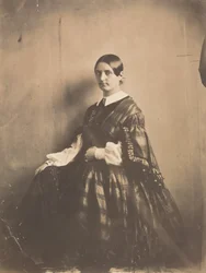 Egy nő portréja,c. 1850 (fotó)