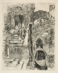 Sóhajok hídja, Velence, 1883.