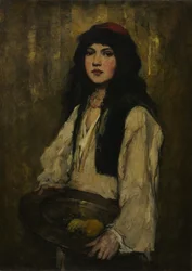 A velencei lány c. 1880.