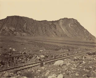 Cinnabar-hegy és az Ördögcsúszda,1880-1889 (fotó)