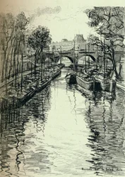 Bárkák a Szajnán, 1915