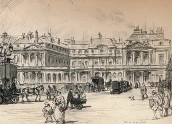 A Palais-Royal, 1915