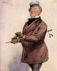 Mr Micawber, az "1912-es év" című, Londonban kiadott könyvből.