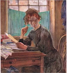 Sally Brass, 1920 körüli (színes litográfia)